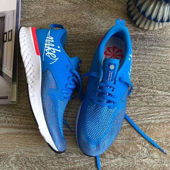 Nike Men’s Odyssey React 2 Flyknit Running Shoe - Picture 1 of 5